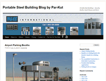 Tablet Screenshot of parkutblog.com